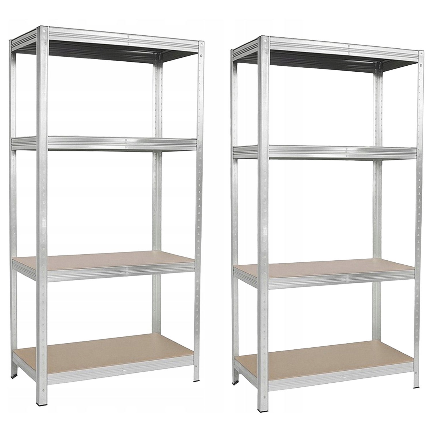Regał Magazynowy Hardmaister Metalowy Garażowy do garażu 150x70x30cm 600kg 2 szt