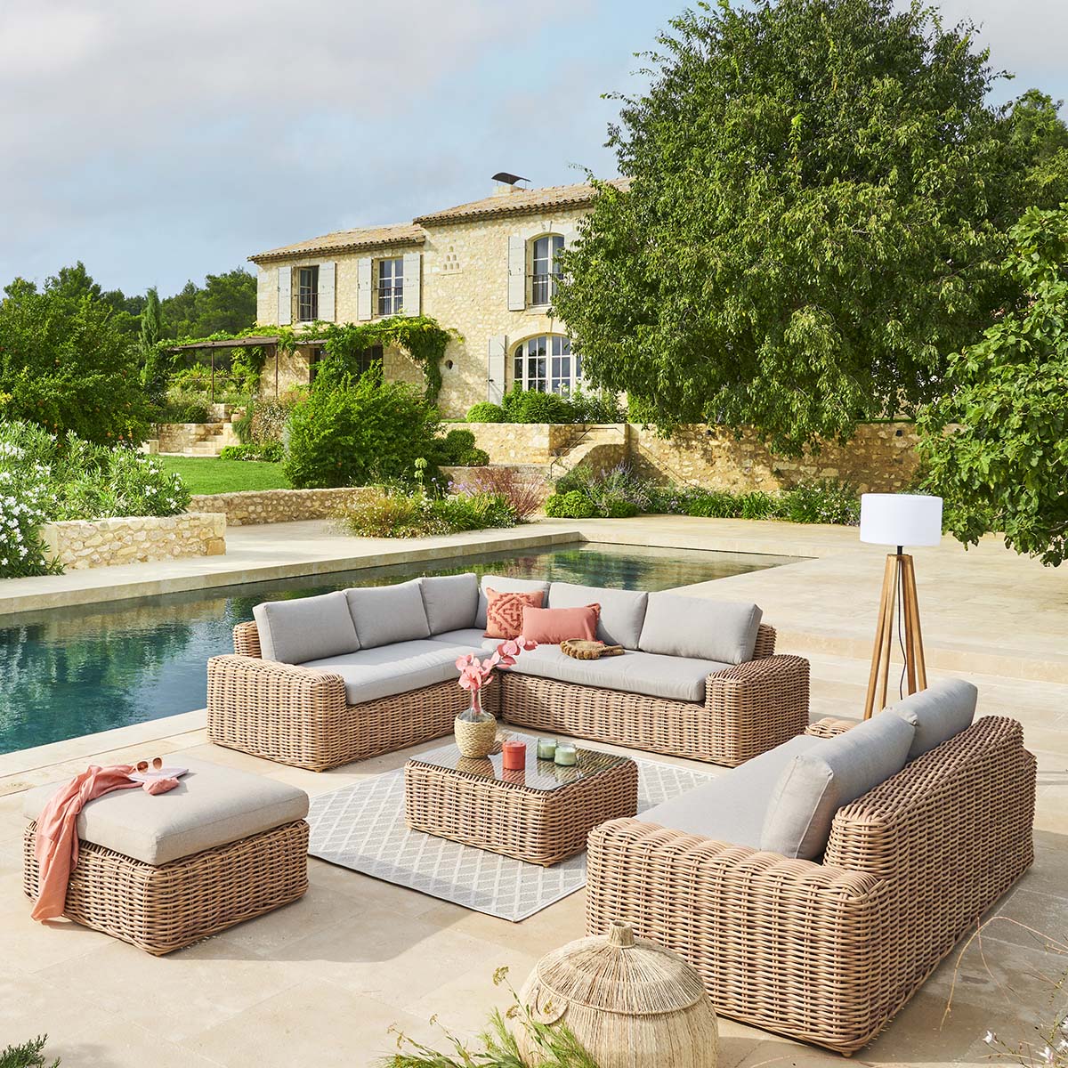 Angle de canapé Savinia Tahini - Hespéride - 7