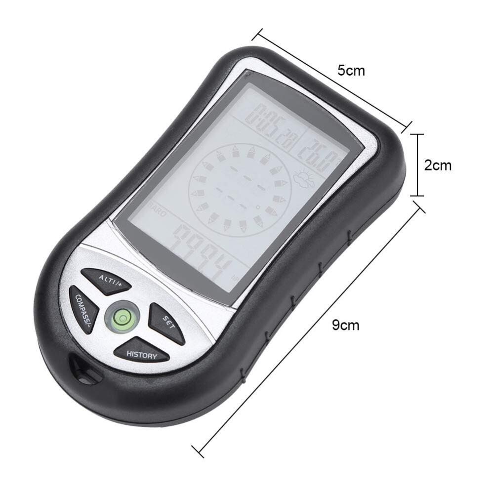 Boussole Pivotante LED Avec Support – Pour Voiture, Bateau, Camping – Éclairage Jour/nuit – Montage Facile Par Vis Ou Adhésif