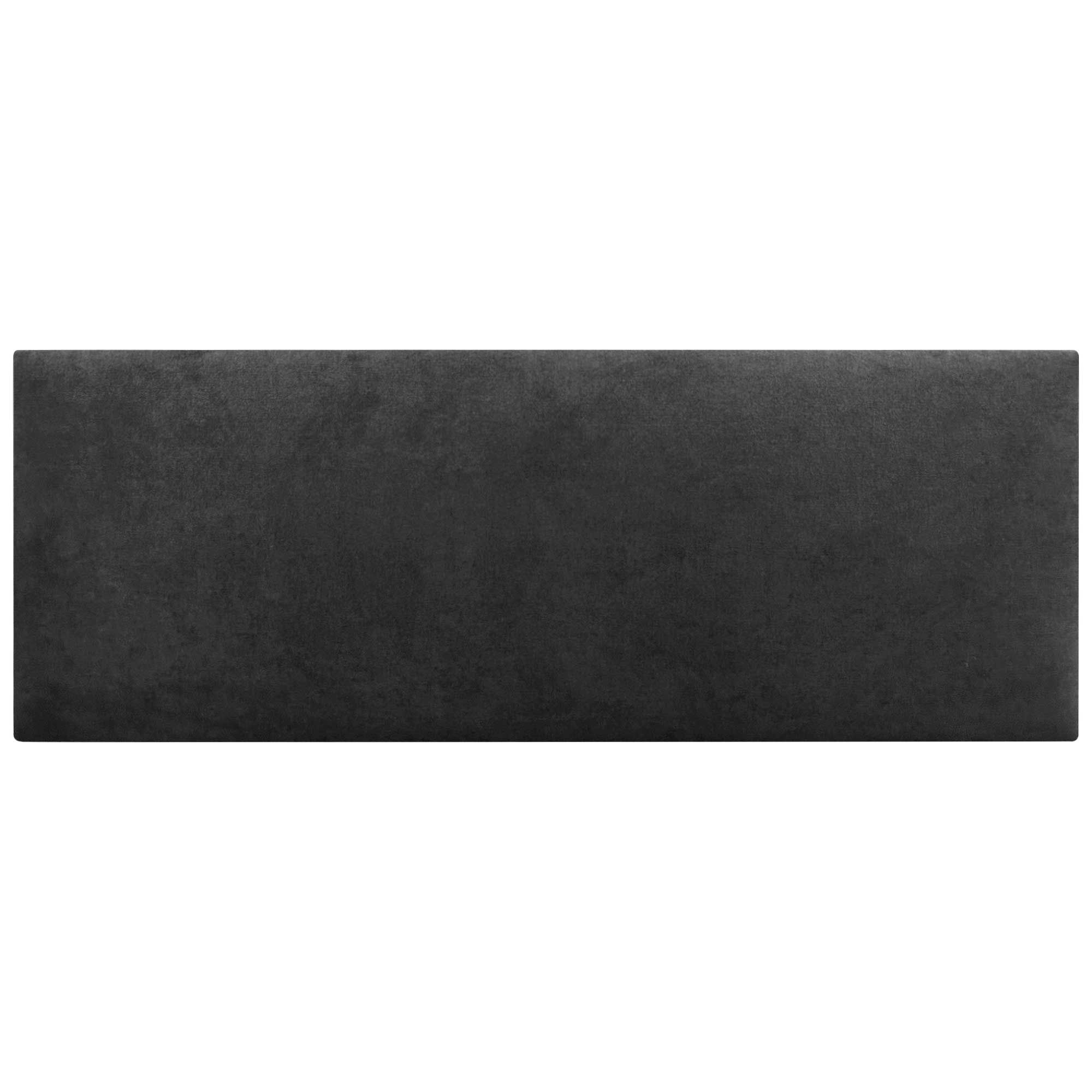 DHOME Cabecero de Tela AQUALINE Liso cabeceros Cabezal tapizado Cama Lujo (Tela Negro, 160cm (Camas 120/135/140)) - 3