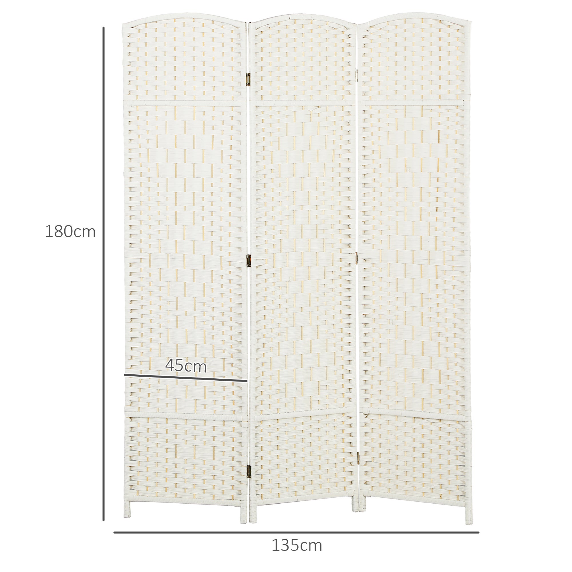 Paravent intérieur Polypropylène HOMCOM - 3
