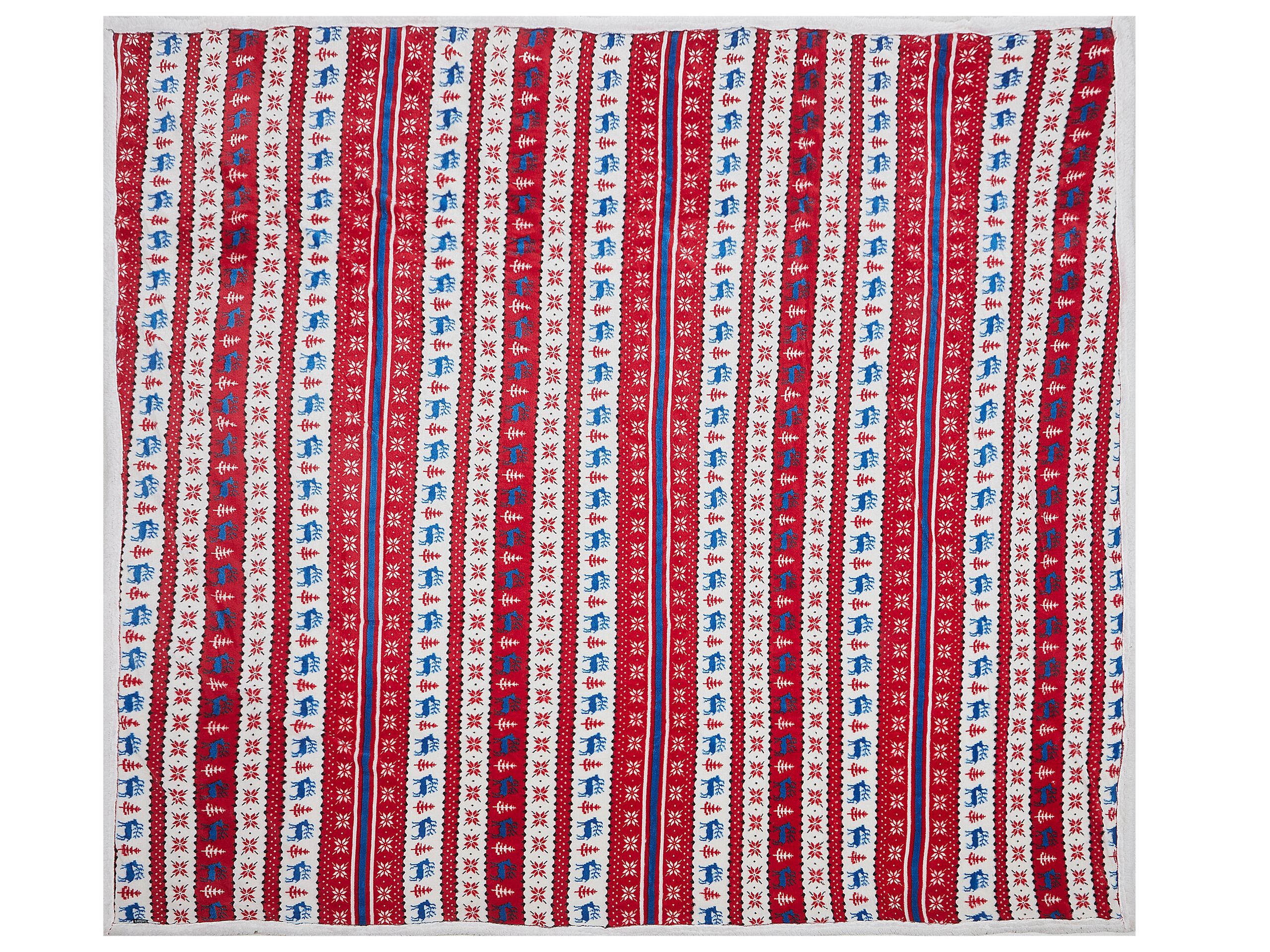 Coperta REKA 200 x 220 cm Rosso - 4