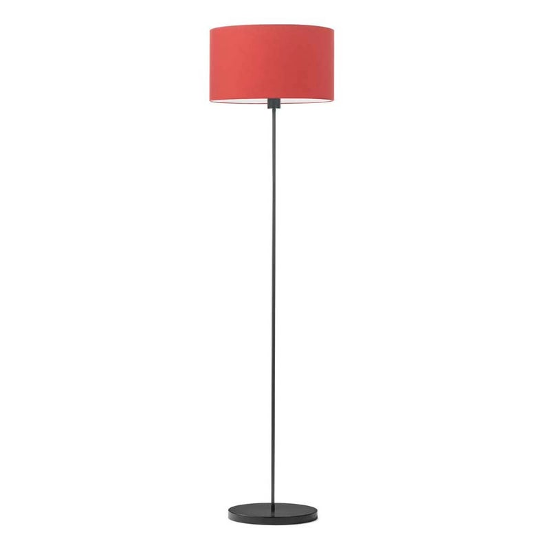 Lampa stojąca podłogowa z abażurem walec 40cm BLUES