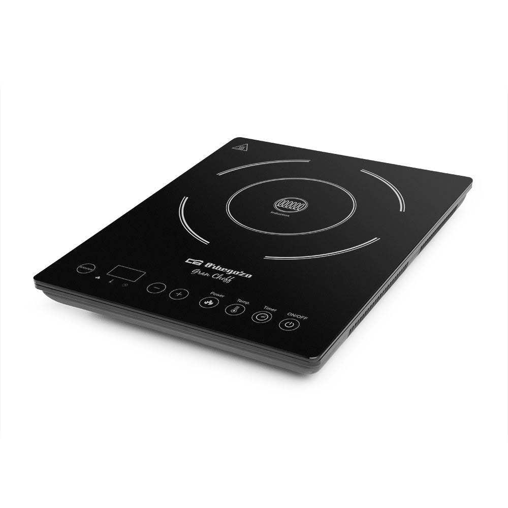 Orbegozo Placa Inducción Pic 2000, 2000W,Pantalla Led, 10 Niveles Temperatura , Leroy Merlin