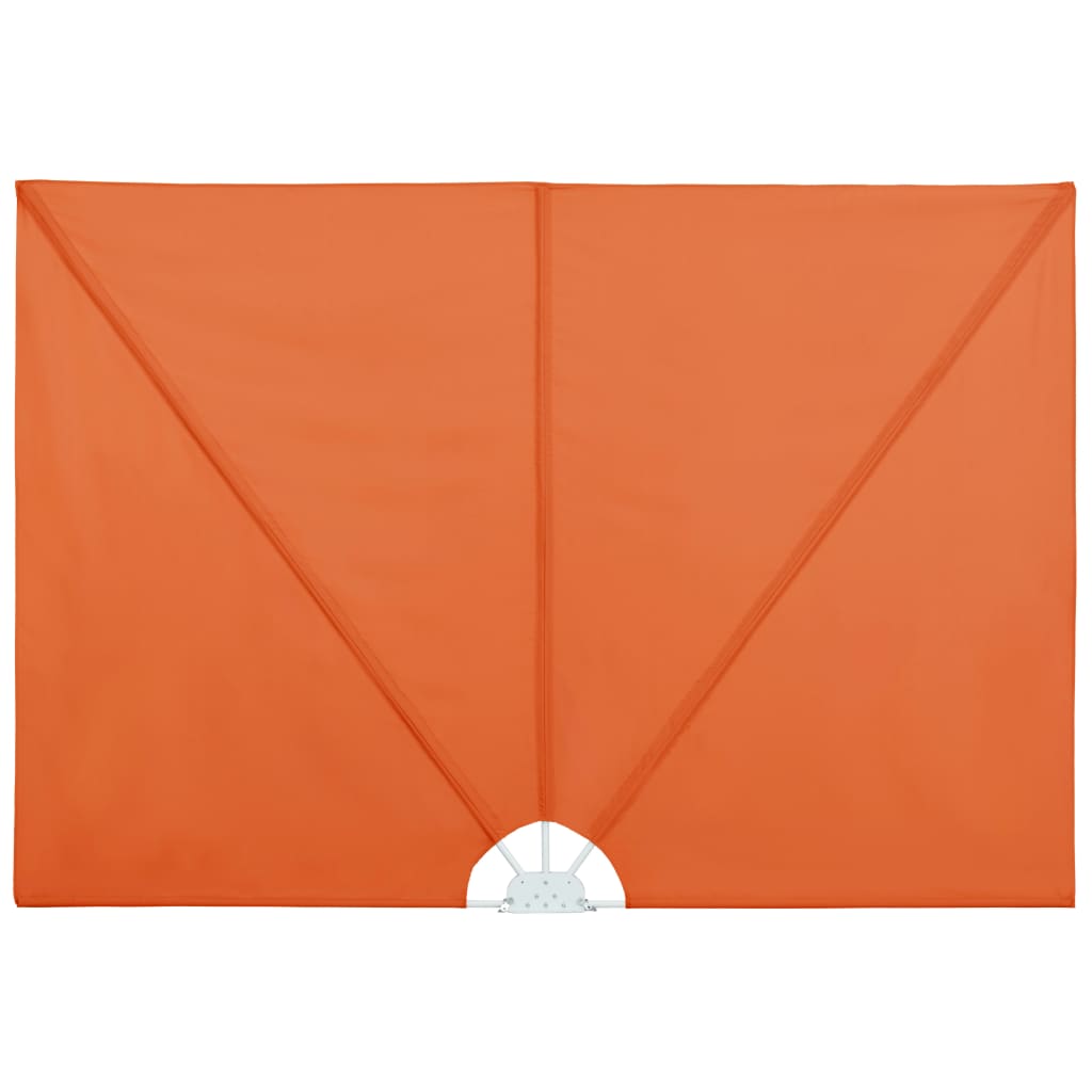 Toldo lateral retráctil/protección solar para patio jardín terraza balcón terracota 400 x 200 cm 02_0007081