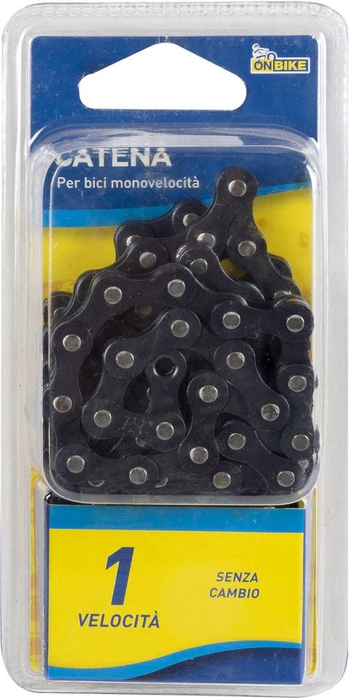 Catena per bicicletta 1/2X 1/8 a scatto fisso, velocità