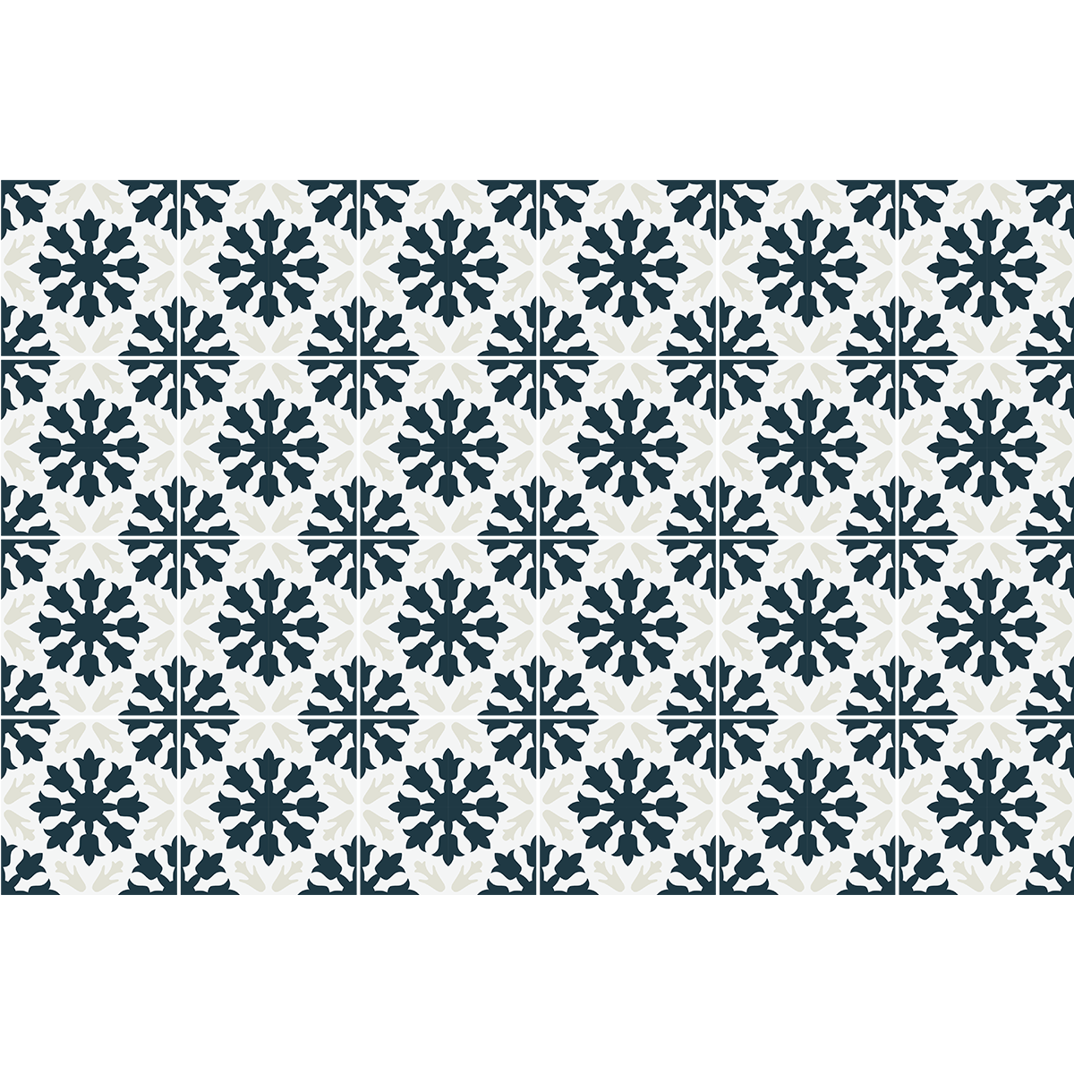 24 adesivi piastrelle di cemento azulejos Tesa - Sticker adesivo - adesivi murali - 24stickers15x15cm - 2