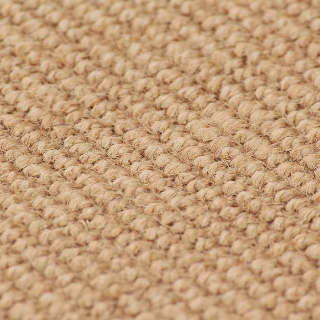 Tapete de juta com apoio de látex 200x300 cm vidaXL - 3