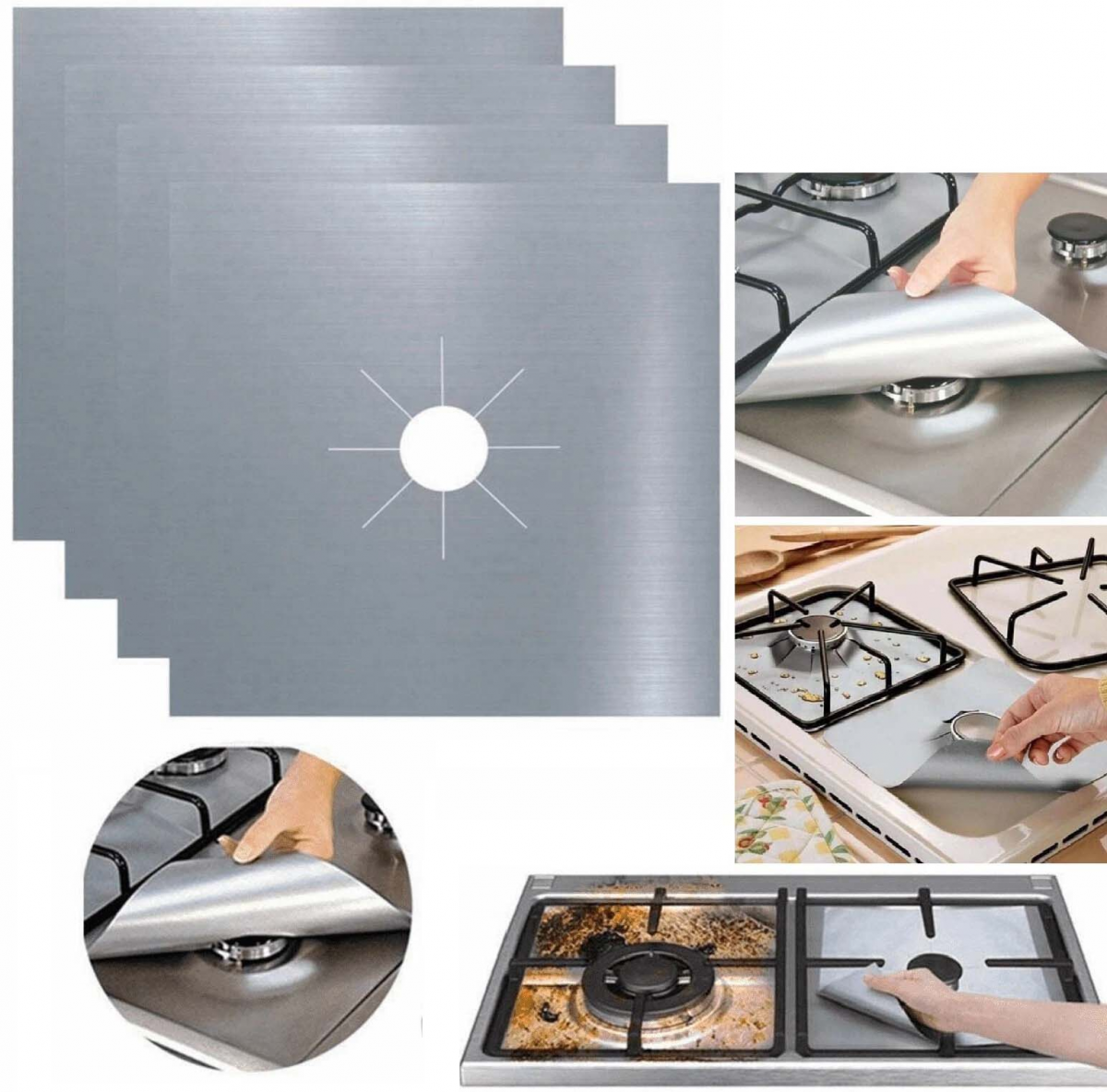 Dekwelt Copertura Per Piano Cottura In Vetro 90x52 Cm | Protezione Fornelli In Vetroceramica Con Stampe Colorate