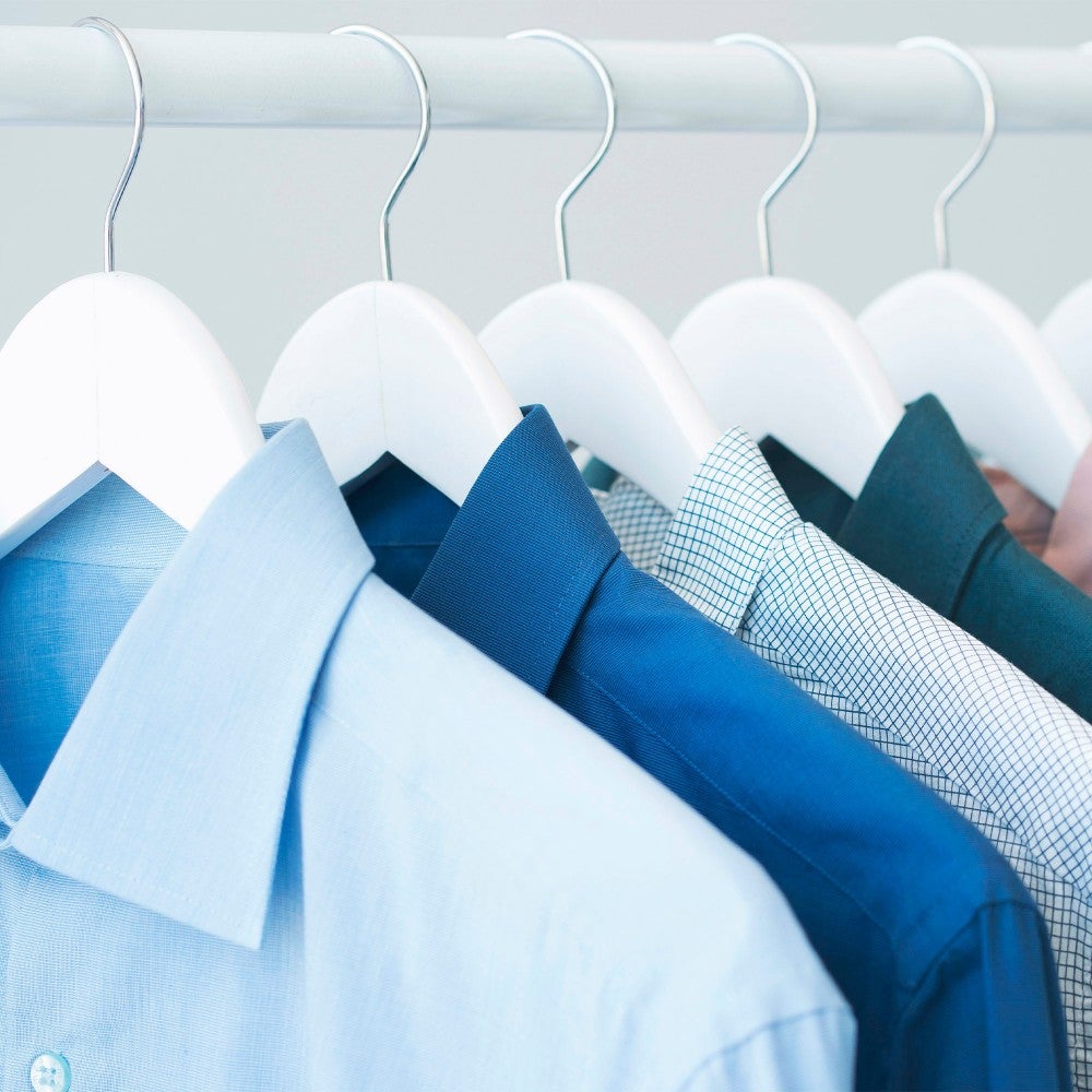 Max Home Pack de 20 cabides de madeira cor branca - 2