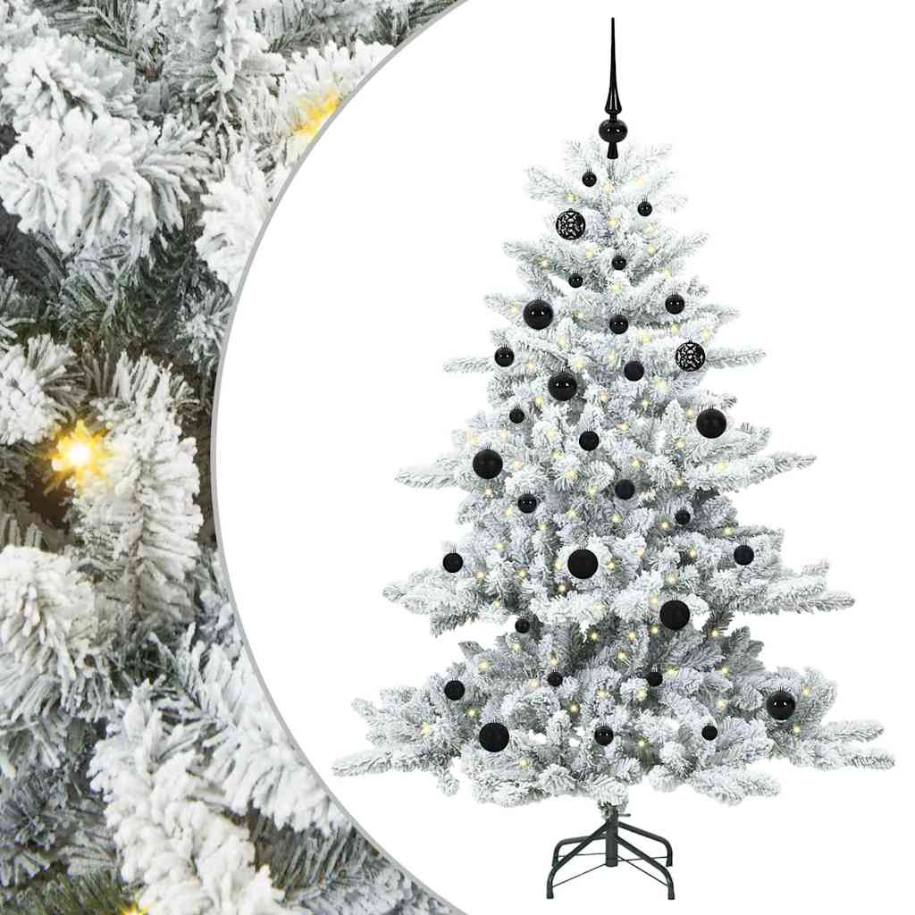 Albero di Natale Lapland in PVC verde, h150 cm