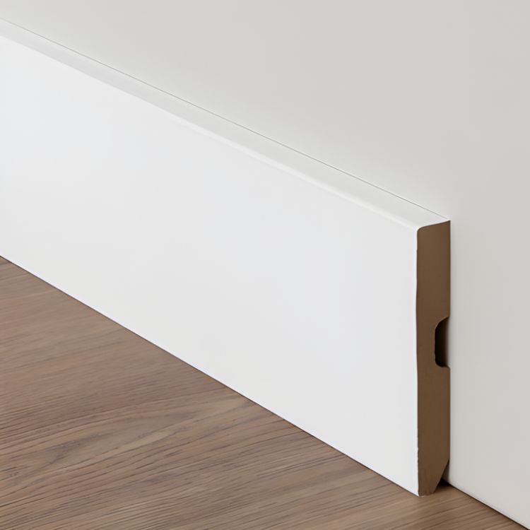 Plinthe carrée en MDF laqué blanc 15x200x2250 mm - 20 unités | Leroy Merlin