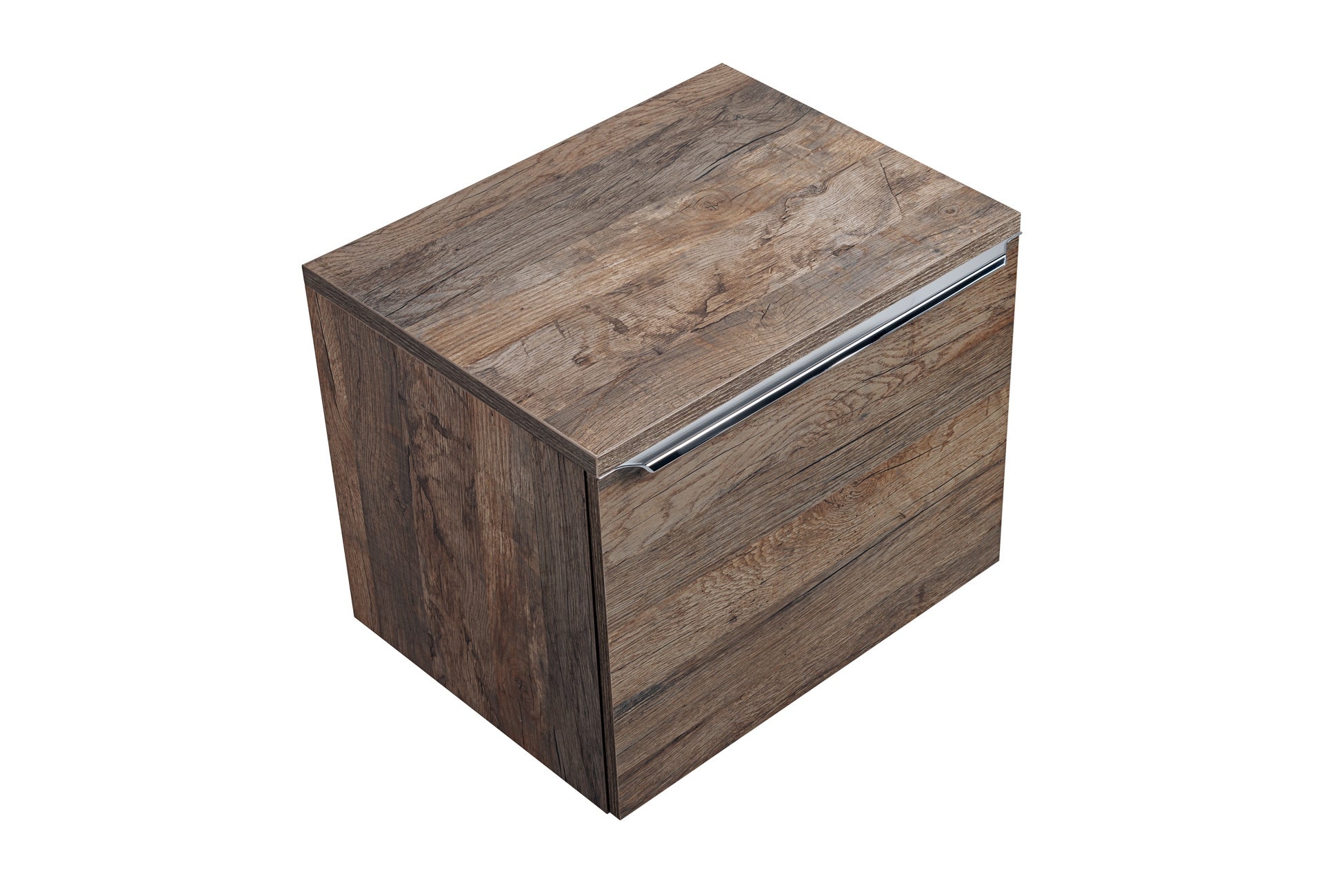 Szafka łazienkowa SANTA FE OAK 60 cm dąb vintage z blatem 2 szuflady