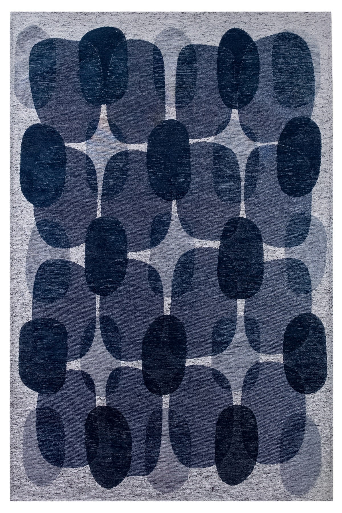 Tapis de salon moderne tissé plat BLACK SPICE 80x150 cm - 6