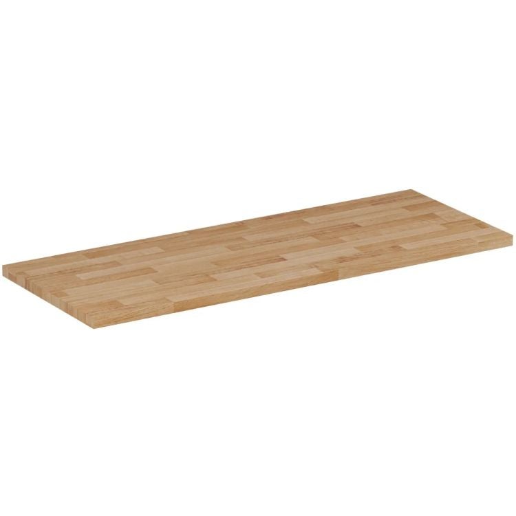 Blat łazienkowy KROFAM dębowy 130 cm dąb klejonka 1 szt.