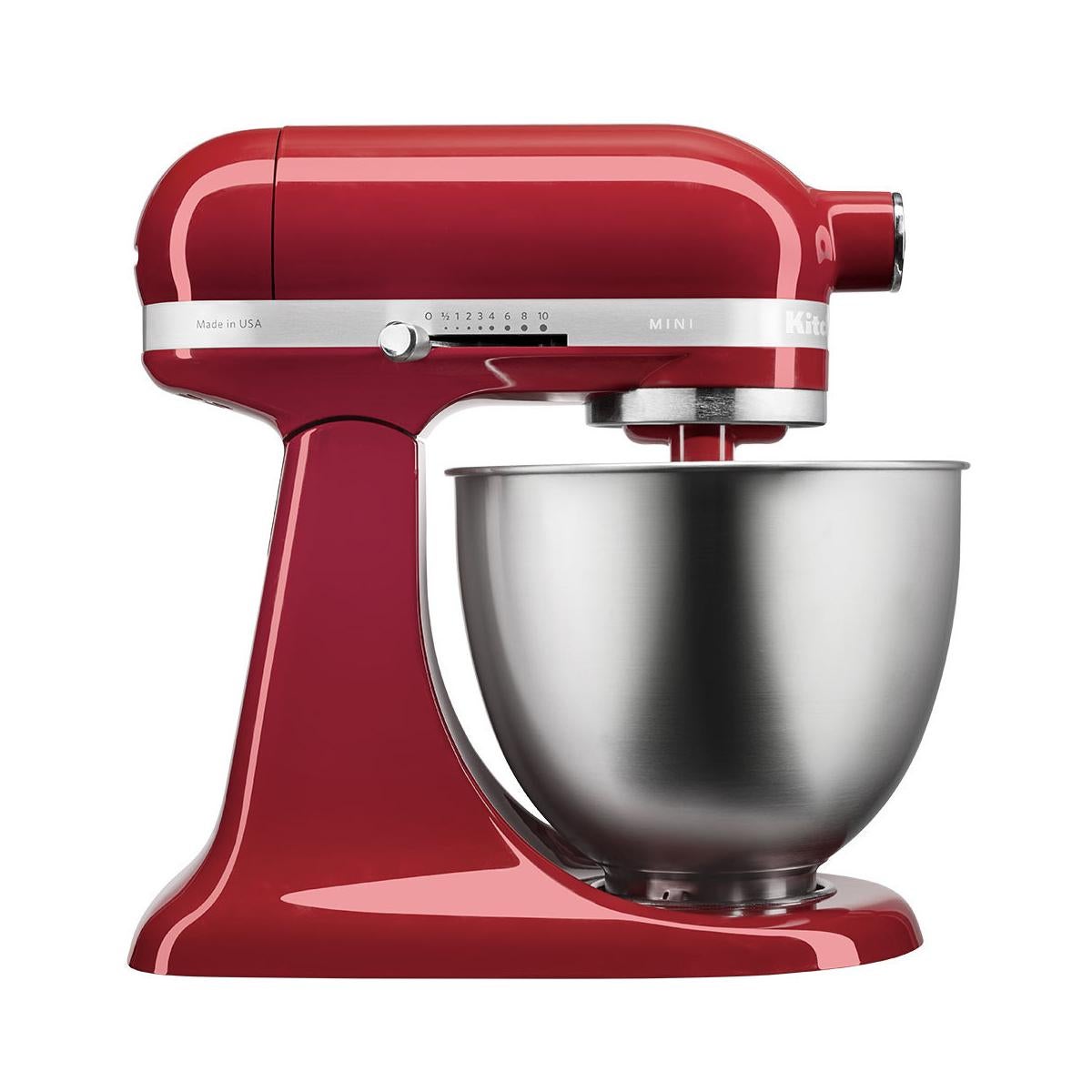 Kitchenaid Cocina Mini Artisan 5Ksm3311xeer Robot Pastelería 3,3L - Empire Red - Imagen 2