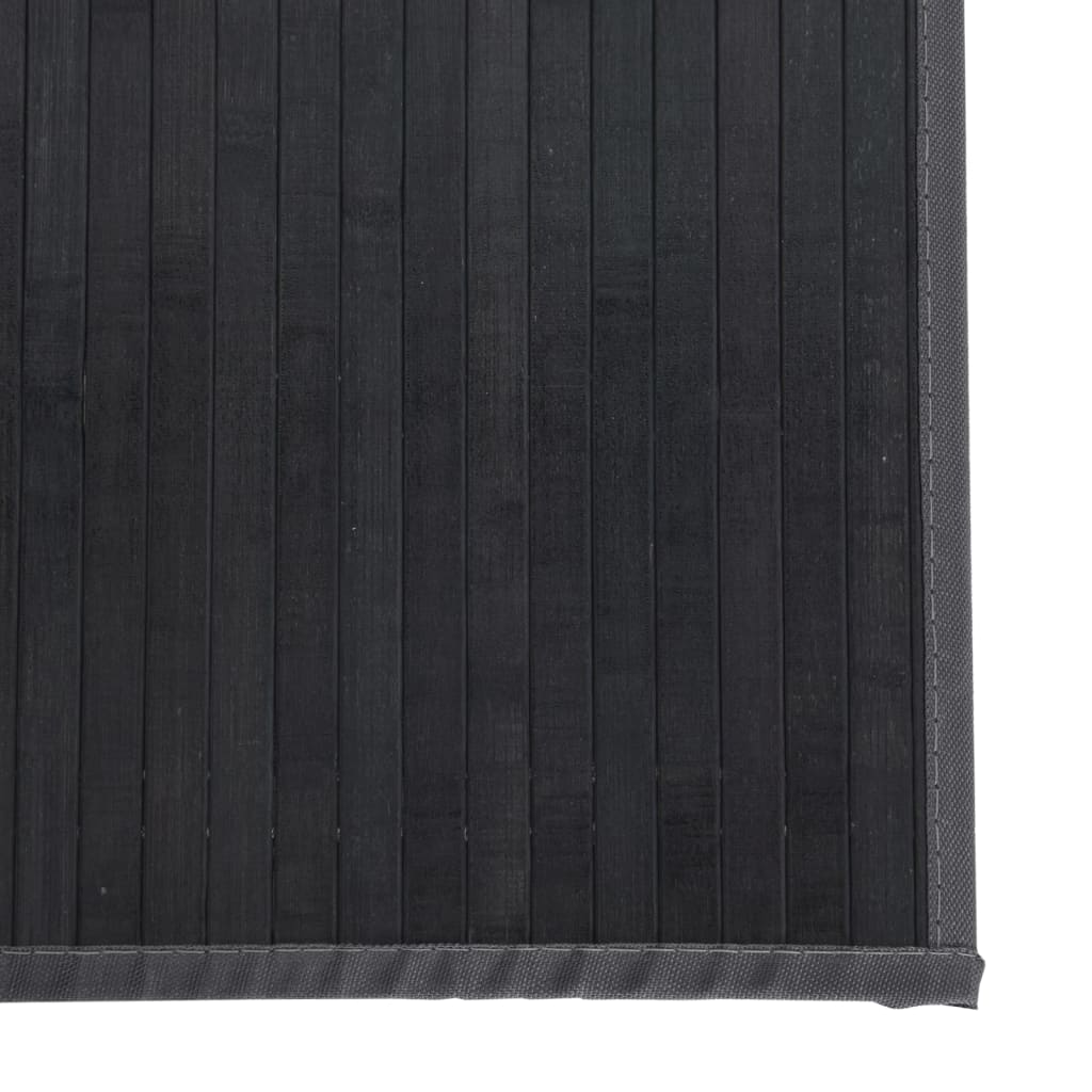 Tapis rectangulaire gris 70x1000 bambou - 6