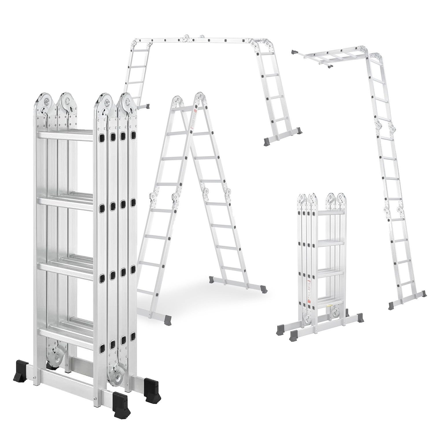 Échelle Multifonctions BM TOOLS BMT-4X4-MULTI en ALU, 4x4 marches - 4 ...