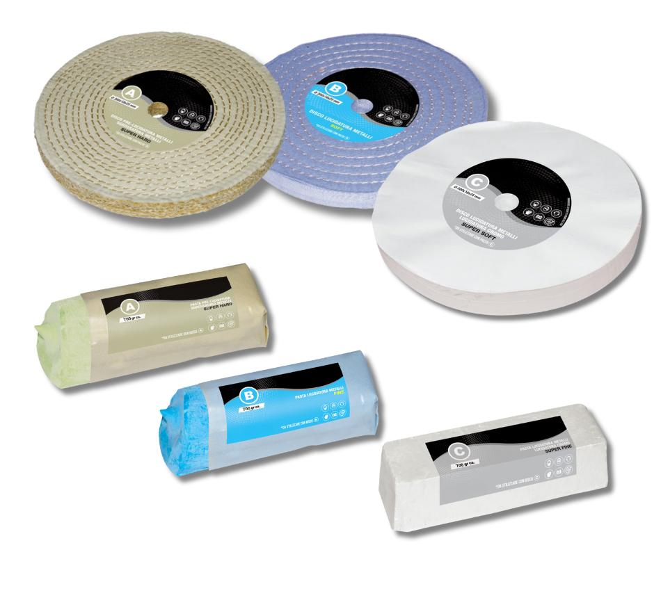 Kit De Polissage Lux Metal - Disques Et Pâte - Pour Acier, Alu, Laiton - Neuf