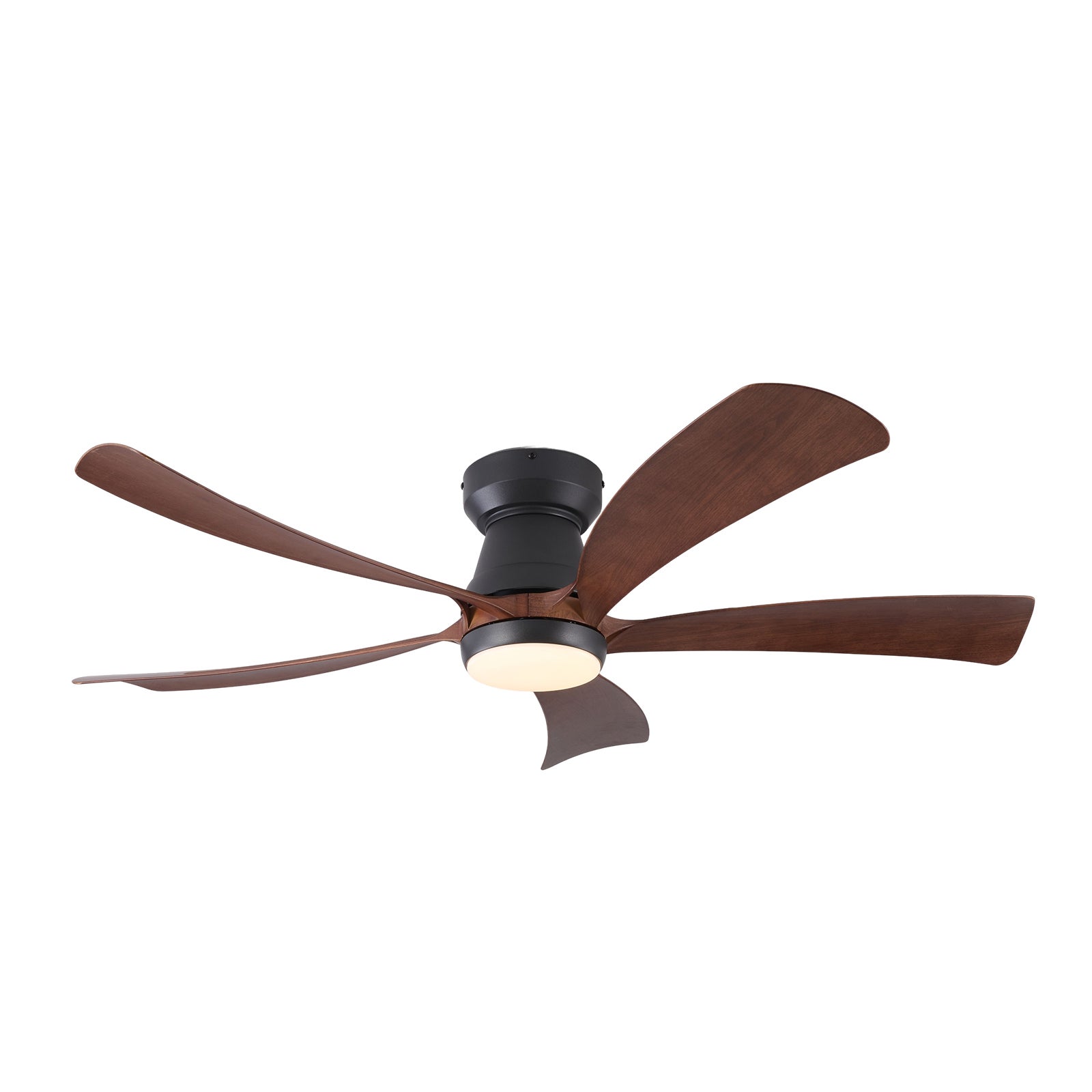 Ventilateur Plafond 132cm LED Intelligent Télécommande Été/Hiver 6 Vitesses Vent Naturel Veilleuse - 5