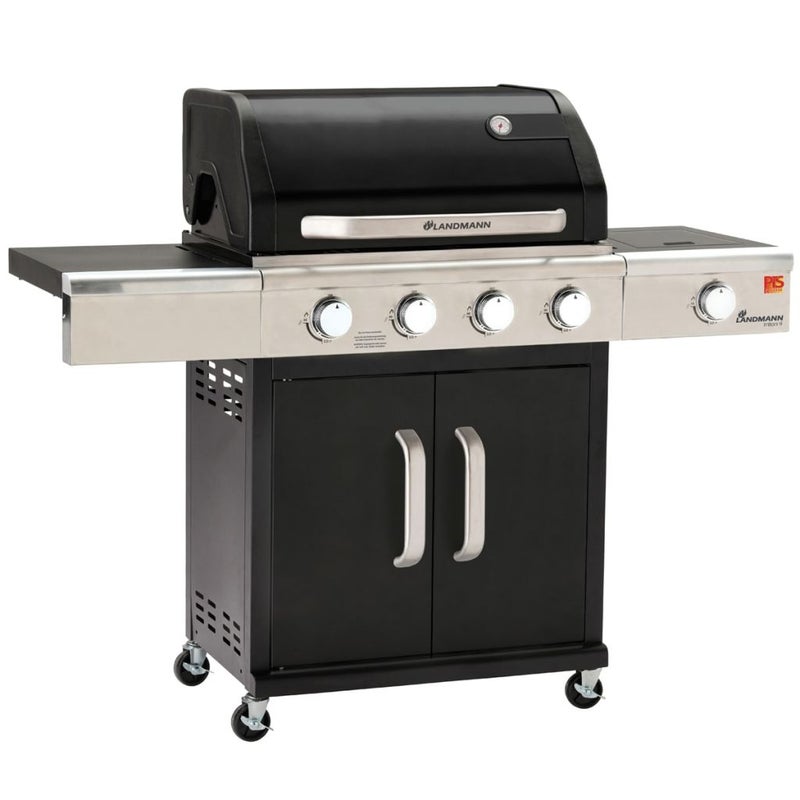 Grill gazowy wózek TRITON PTS 4.1 czarny Landmann - 12962