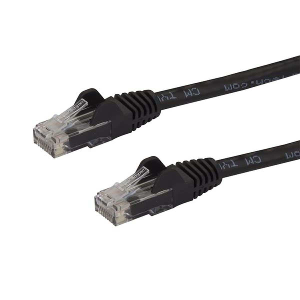 Cavo Ethernet Cat6 30,5 Metri – RJ45 UTP 24AWG – Rete LAN Ad Alta Velocità – Nero