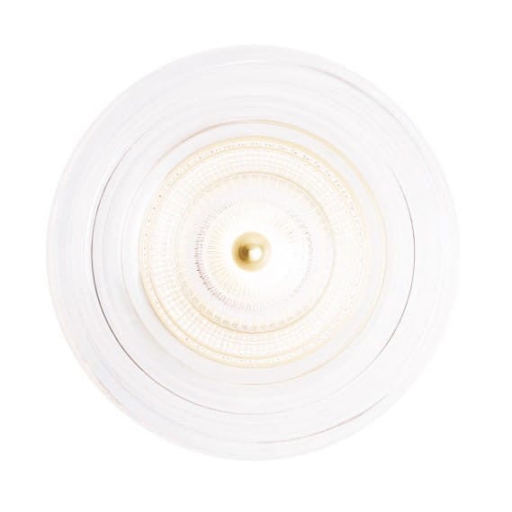 Kinkiet ścienny Lipari złoty szczotkowany LED 6W 3000K 493lm wym: 16 x 16 x 9,5 cm aluminium IP20 Maxlight