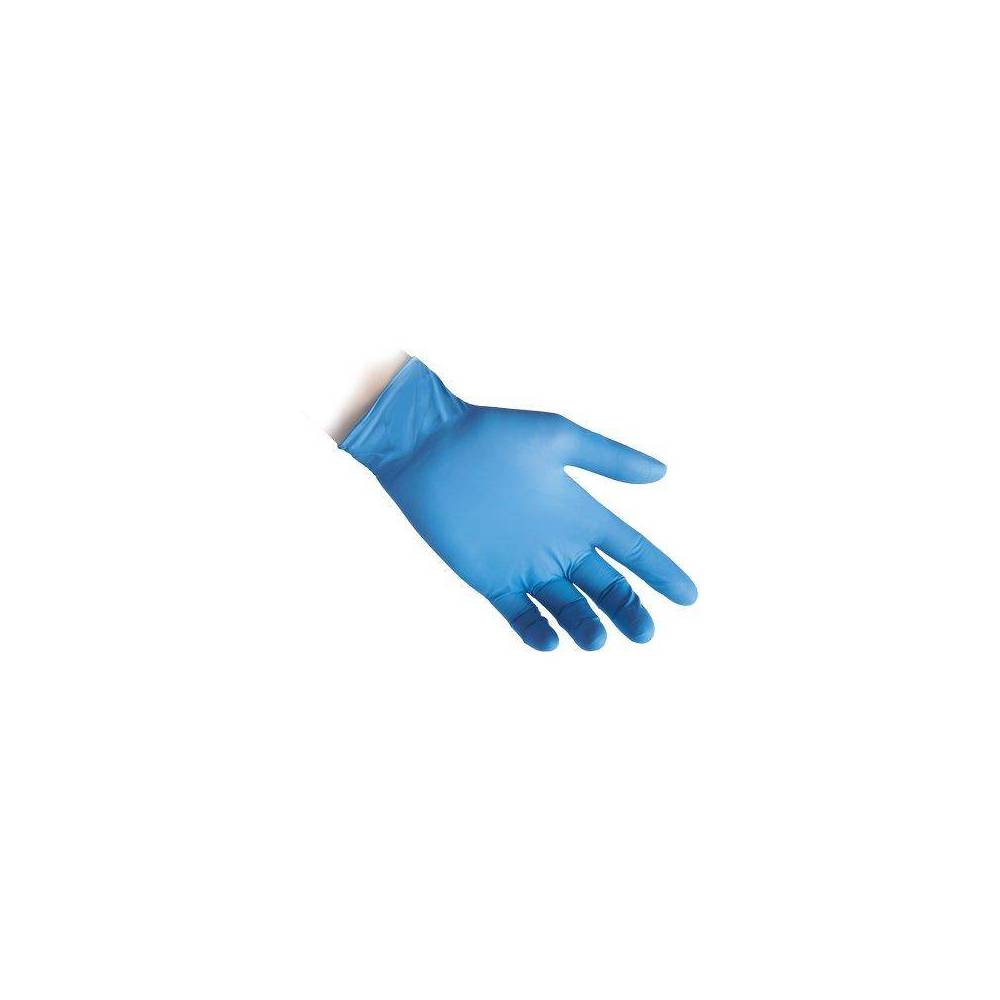 Reflexx R68/XL Gants En Nitrile Sans Poudre Taille XL Vert - Lot De 100 - Résistants Et Confortables