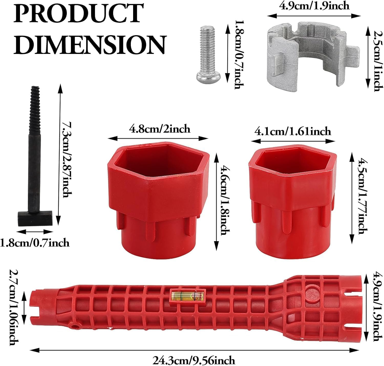 Clé Robinet Lavabo,Clés à Molette Outil D'installation D'évier Cle Serrage Robinet Pipe Outil De