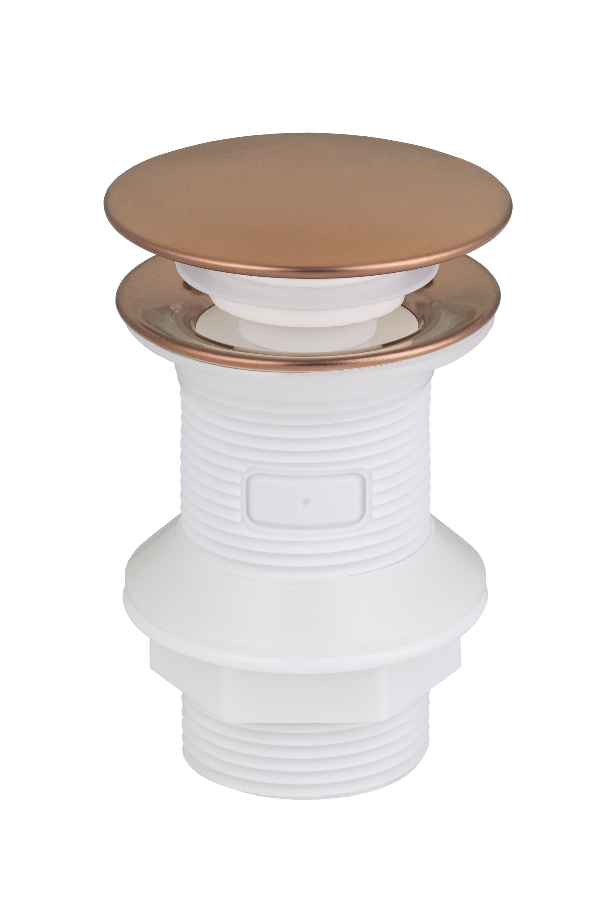 Bonde de lavabo clic clac TINA en ABS clapet en inox cuivre BASS - 5