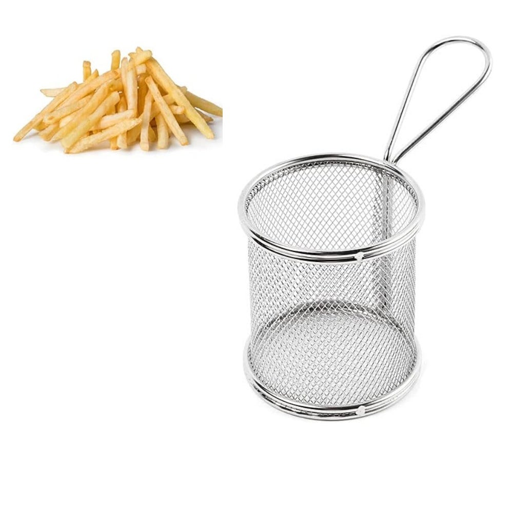 Mały koszyk do frytek - koszyk do smażenia - koszyk na przekąski - koszyk na przekąski
