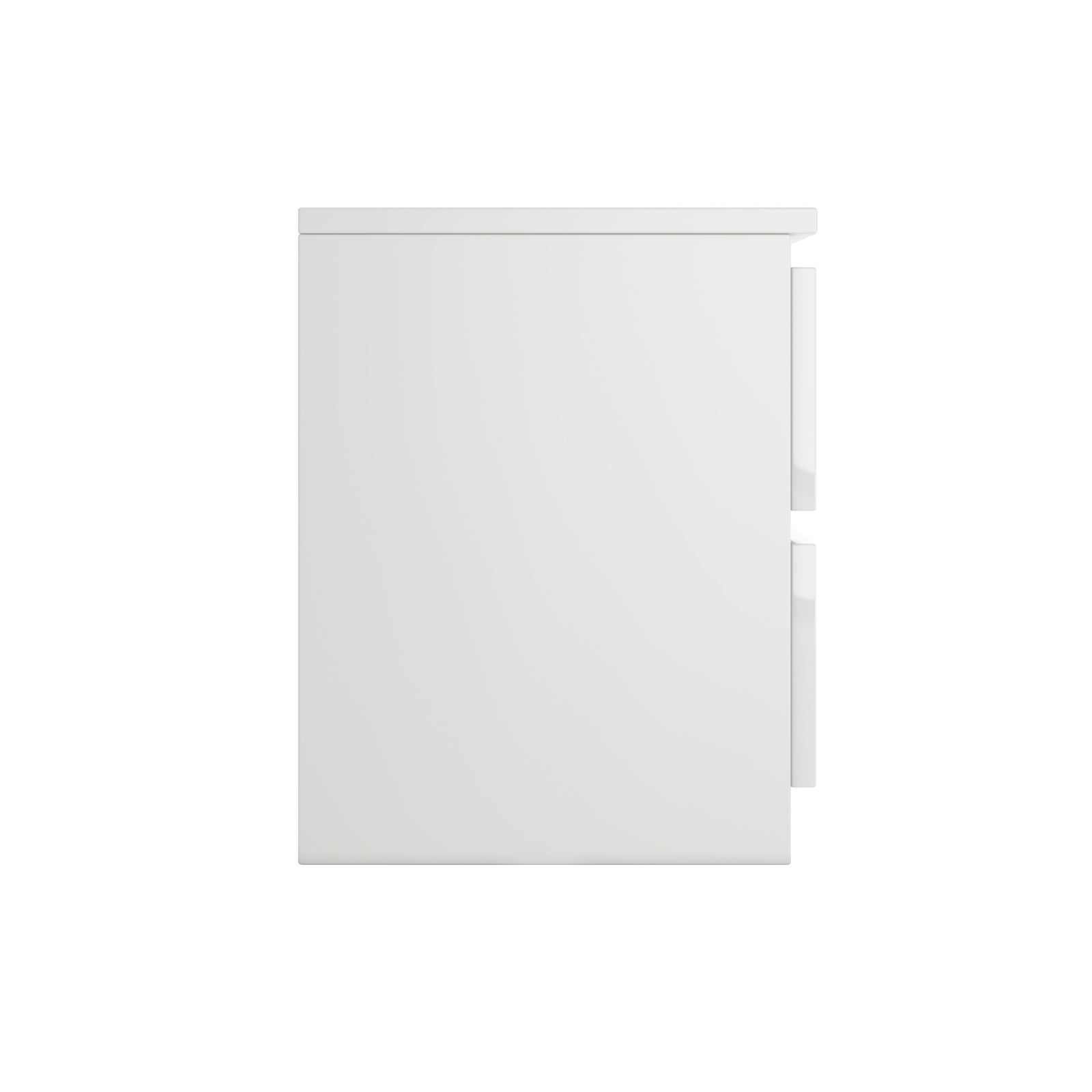 ASTER T2 - Mesita de noche 2 cajones estilo moderno - 40x30x30 - mueble auxiliar - 4