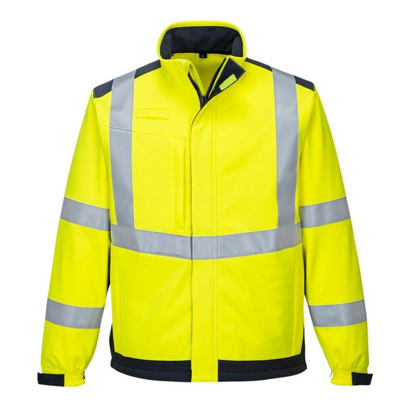 Giacca Softshell Portwest Modaflame, Ignifuga E Antistatica, Sicura Per Il Lavoro