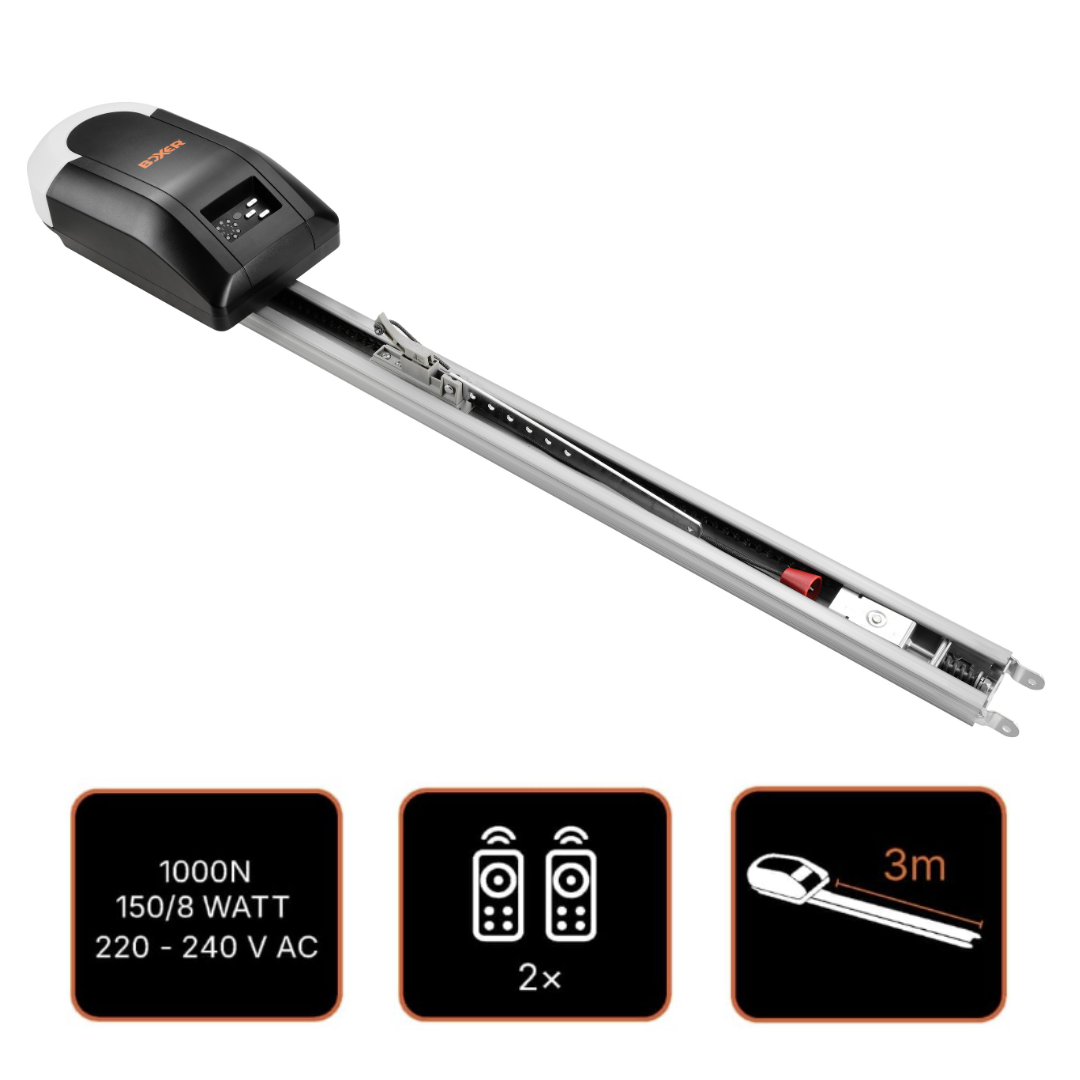 Ouvre-porte de garage Boxer® avec télécommande et contact sans fil 1000N - 5