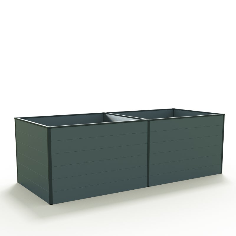 99 x 235 x 77 cm Grządka podwyższona, antracyt