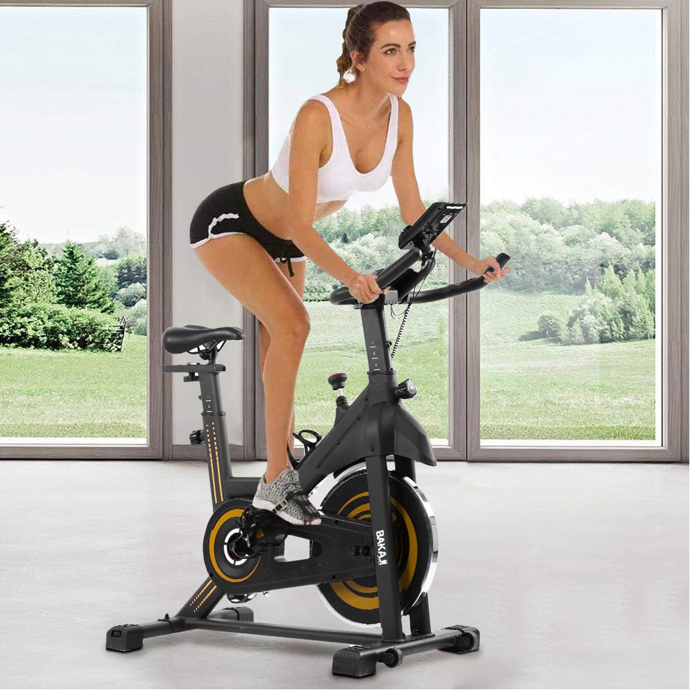 Cyclette Spinning Bike Bici Allenamento Fitness Cardio con Display