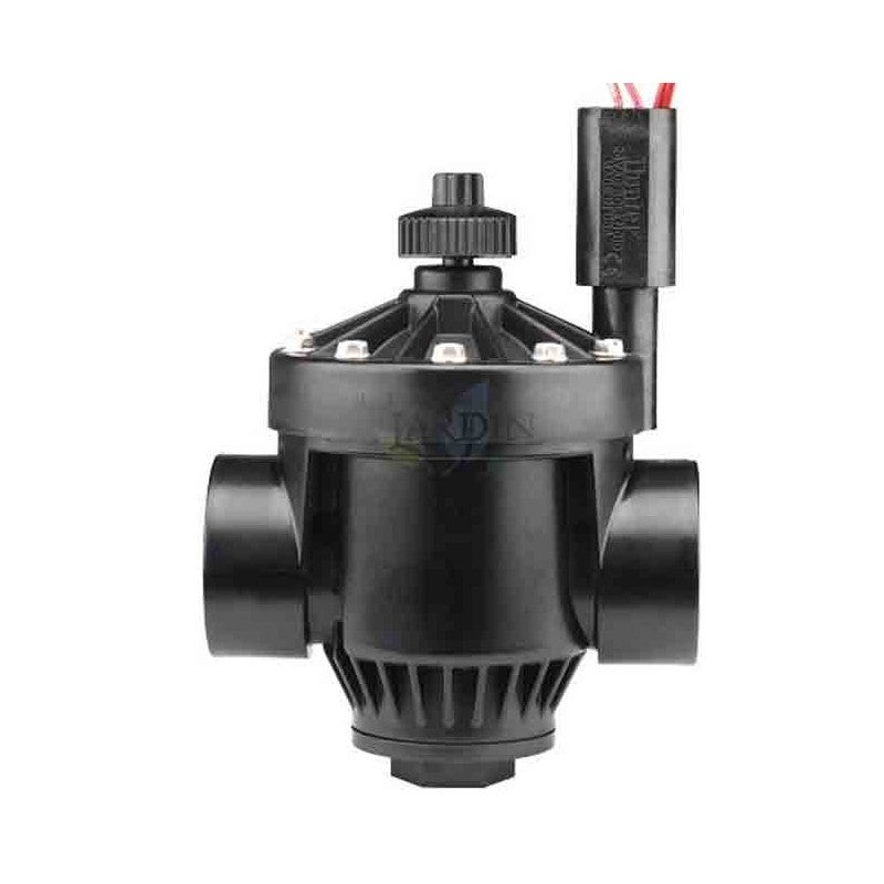 Électrovanne Arrosage Hunter PGV-101G-B - 9V - PVC - Régulateur Débit