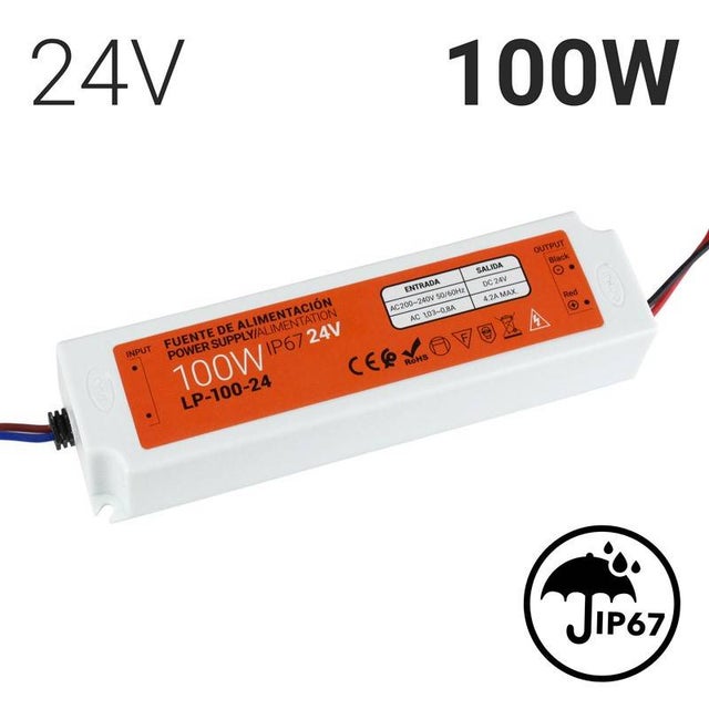 Jandei - Alimentatore Trasformatore 110/220 V AC a 24 V DC 100W 4A