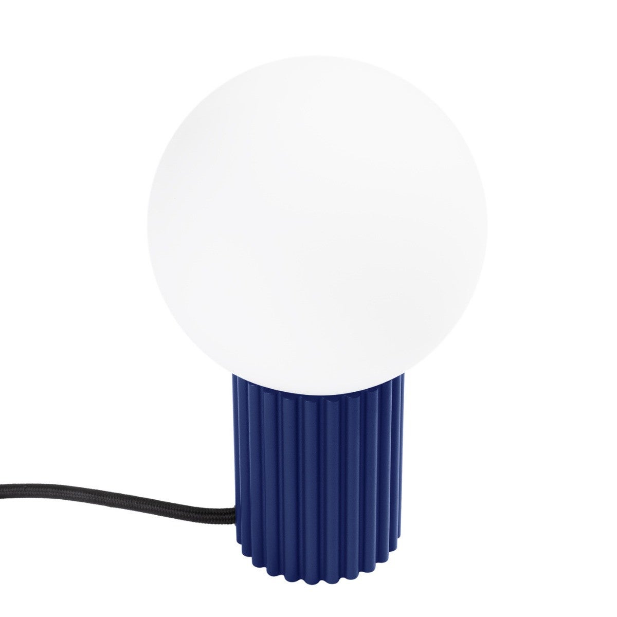 Lampa biurkowa nowoczesna HALO ultramaryno-biała 1xG9x8W Sollux Lighting
