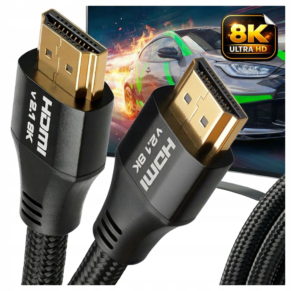 Kabel HDMI - HDMI 2.1 8K 1,5m VA0030 VAYOX