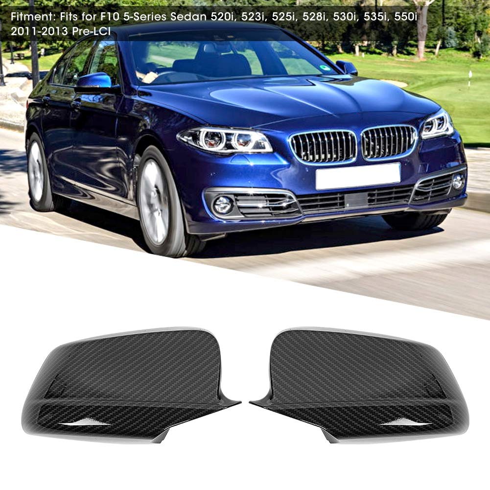 Copri specchietti laterali portiera auto 51167216369 Adatto per F10 5-Series Sedan 520i 523i PreLCI 2011-2013 - 8