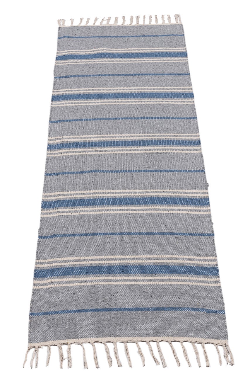 (Można prać w pralce w 30°) Kilim Oryginalny Autentyczny Ręcznie Robiony 140x57 CM