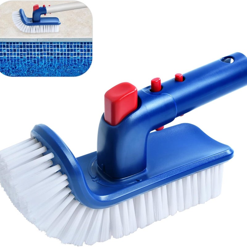 Ręczna szczotka czyszcząca z możliwością obrotu o 180 stopni do basenów, wanien z hydromasażem, spa, łazienek i kuchni.