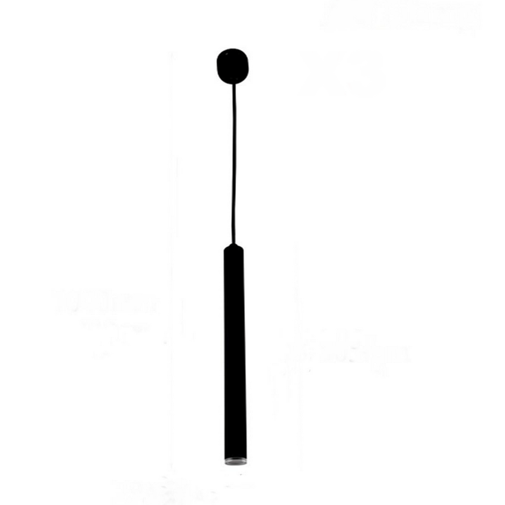 Luminaire Suspendu GU10 IP20 60cm NOIR - SILAMP - 2