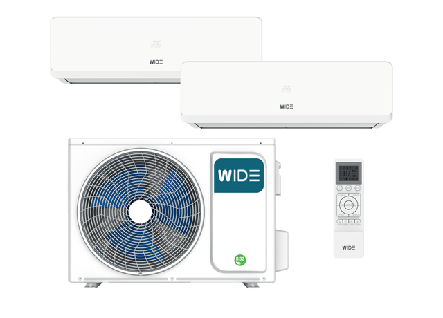 Aire acondicionado Multi Split 2x1 WIDE IULAN 5 ECO 3010+2100 frigorias con bomba de calor Inverter A+++