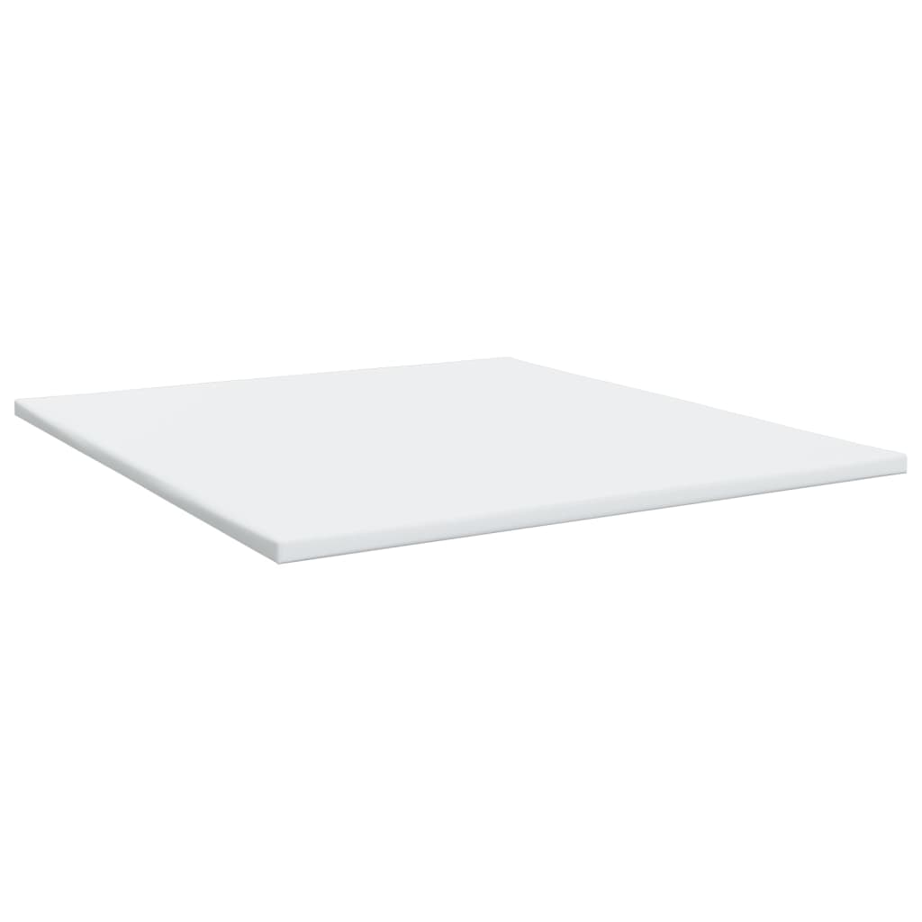 Maison Exclusive - Sommier à lattes de lit avec matelas Bleu 200x200 cm Tissu - 8