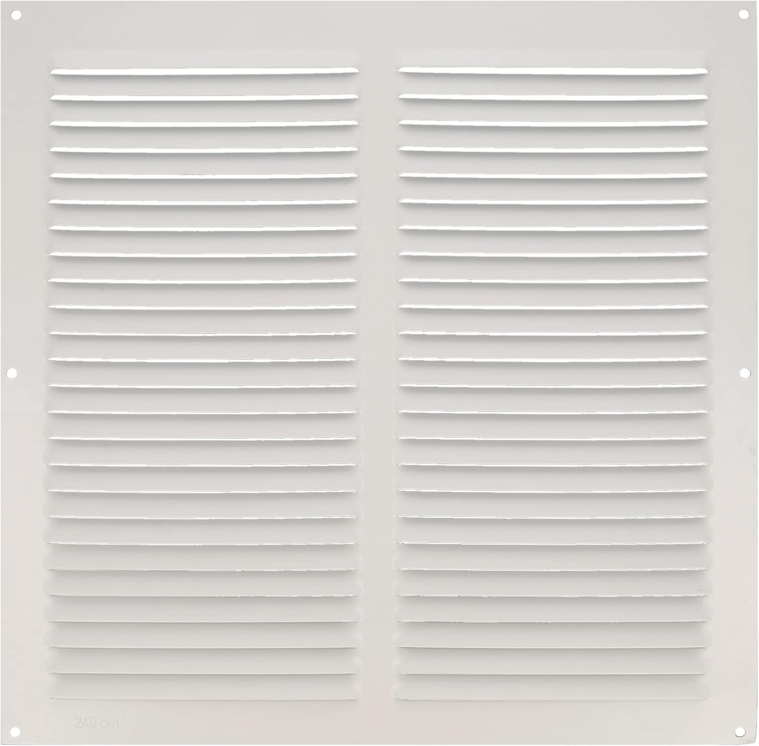 Amig - Grille de ventilation carrée en Aluminium avec moustiquaire ...