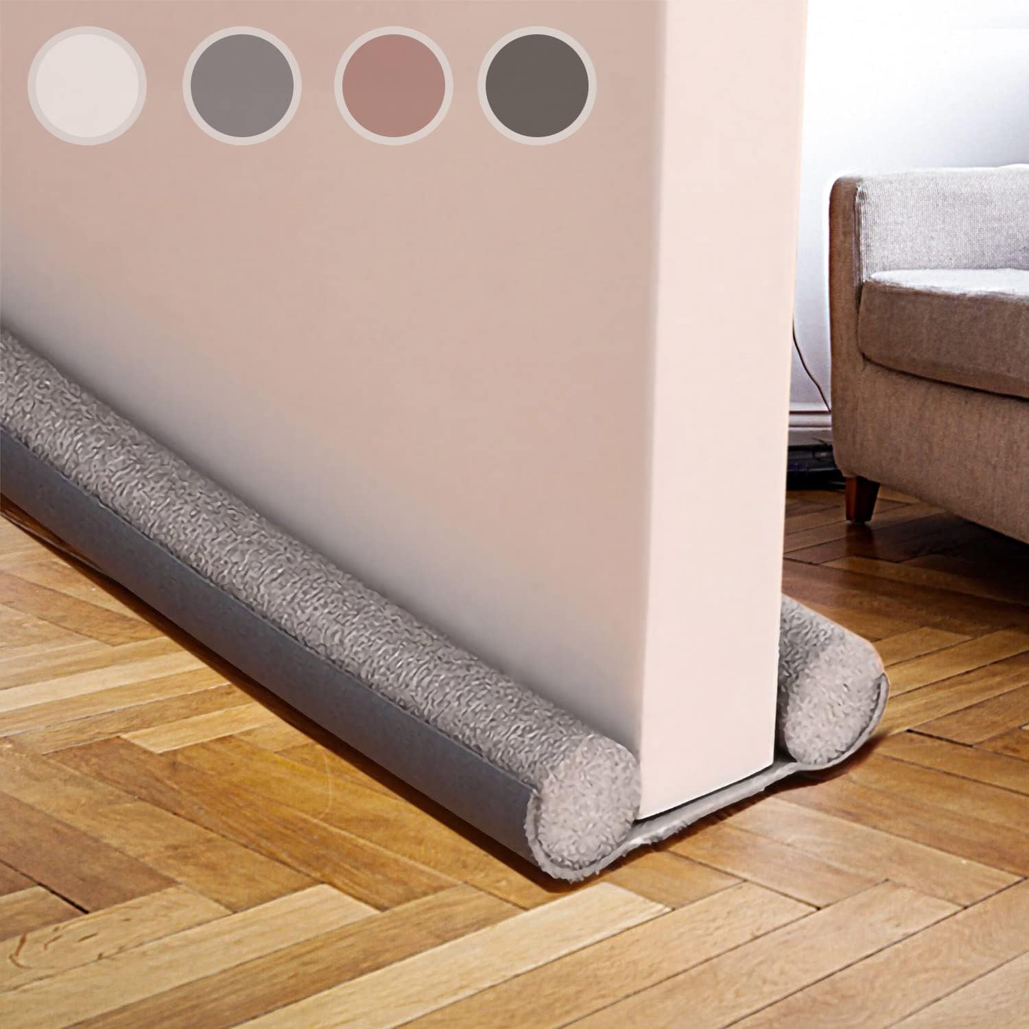 Burlete Doble Para Debajo De La Puerta, Burlete Para Puertas