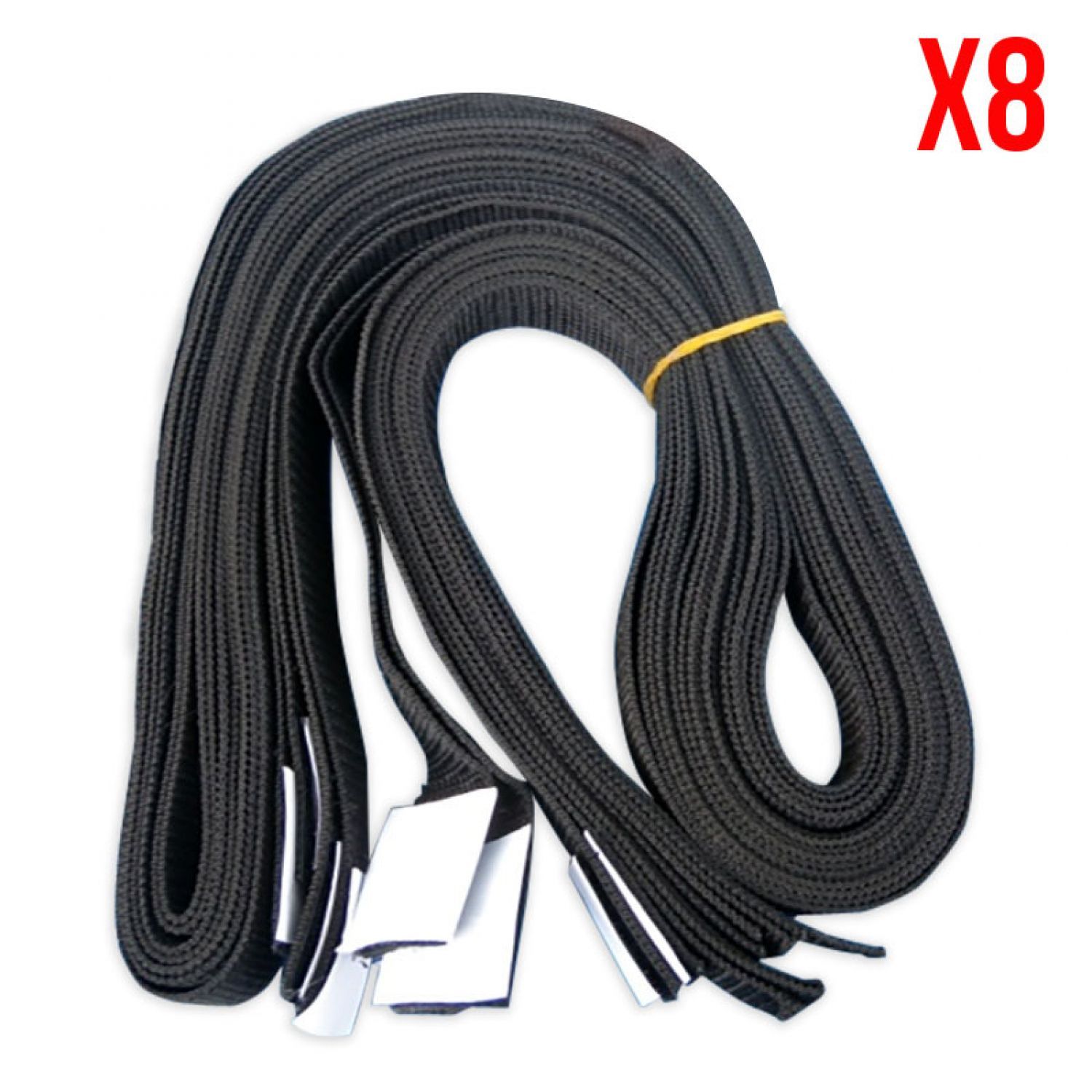 Enrouleur de bâche à bulles pour piscine hors sol extensible de 1.37m à 6.15m avec pinces - Linxor - 5