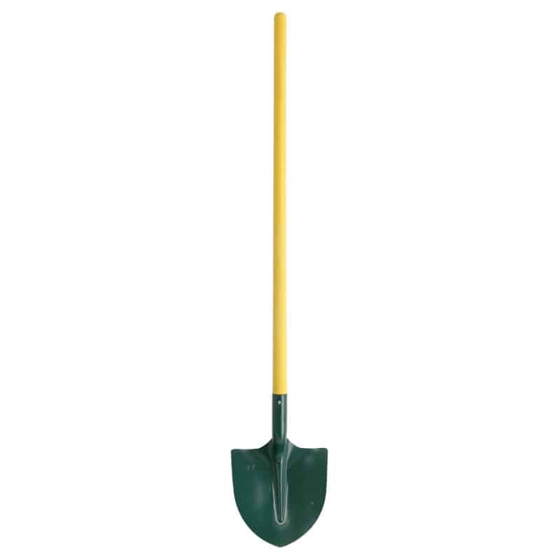 Pelle ronde tôle 27cm manche compositube - 2